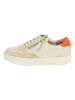 Paul Green Leder-Sneakers in Beige