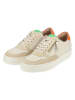 Paul Green Leder-Sneakers in Beige
