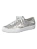 Paul Green Leder-Sneakers in Silber