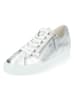 Paul Green Leder-Sneakers in Silber
