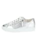 Paul Green Leder-Sneakers in Silber
