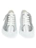 Paul Green Leder-Sneakers in Silber