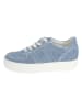Paul Green Leder-Sneakers in Hellblau