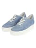 Paul Green Leder-Sneakers in Hellblau