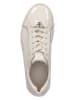 Paul Green Leder-Sneakers in Beige