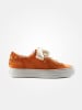 Paul Green Leder-Sneakers in Orange