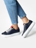 Paul Green Leder-Sneakers in Dunkelblau