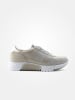 Paul Green Leder-Sneakers in Beige