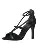 Paul Green Leder-Sandaletten in Schwarz