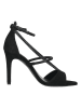 Paul Green Leder-Sandaletten in Schwarz