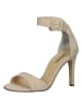 Paul Green Leder-Sandaletten in Beige