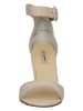 Paul Green Leder-Sandaletten in Beige