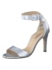 Paul Green Leder-Sandaletten in Silber