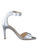 Paul Green Leder-Sandaletten in Silber