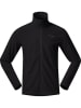 Bergans Fleceejacke in Schwarz