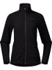 Bergans Fleceejacke in Schwarz