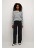 Kaffe Longsleeve "Liddy" zwart/crème