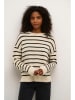 Kaffe Trui "Lida" beige/zwart