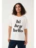 Kaffe Shirt "Ellen" in Weiß