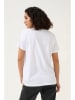 Kaffe Shirt "Rita" in Weiß