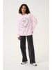 Kaffe Sweatshirt "Ellen" in Rosa