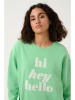 Kaffe Sweatshirt "Ellen" groen