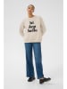 Kaffe Sweatshirt "Ellen" in Beige