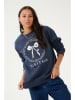 Kaffe Sweatshirt "Ellen" donkerblauw