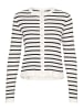 Kaffe Cardigan "Lilibeth" in Weiß/ Schwarz
