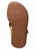 kmins Leren sandalen geel