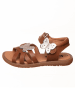 kmins Leder-Sandalen in Braun