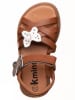 kmins Leder-Sandalen in Braun