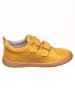 kmins Leren barefootschoenen mosterdgeel
