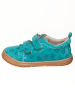 kmins Leren barefootschoenen turquoise