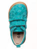 kmins Leren barefootschoenen turquoise
