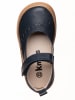 kmins Leder-Barfuß-Ballerinas in Dunkelblau