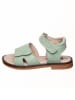 kmins Leder-Sandalen in Mint