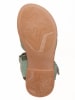 kmins Leder-Sandalen in Mint