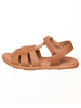 kmins Leren sandalen lichtbruin