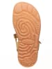 kmins Leren sandalen geel