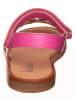kmins Leder-Sandalen in Pink