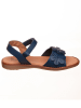 kmins Leren sandalen donkerblauw
