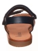 kmins Leren sandalen zwart
