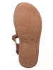 kmins Leder-Sandalen in Rosa