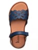 kmins Leder-Sandalen in Dunkelblau