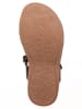 kmins Leren sandalen donkerblauw