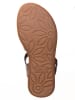 kmins Leder-Sandalen in Dunkelblau