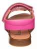 kmins Leder-Sandalen in Pink