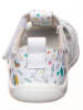 kmins Leren barefootschoenen wit/meerkleurig