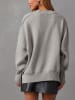 Milan Kiss Pullover in Grau